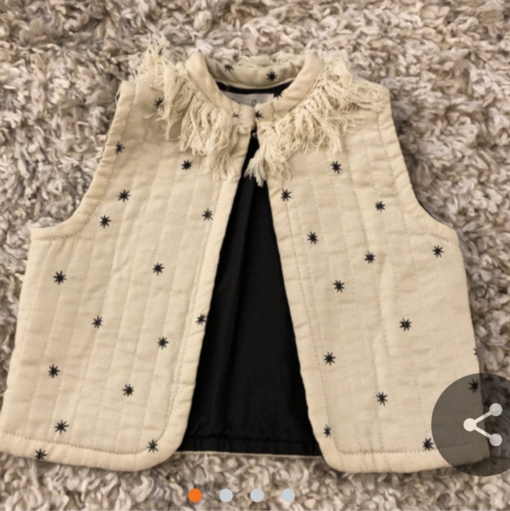 ISO rylee and cru starlight white vest